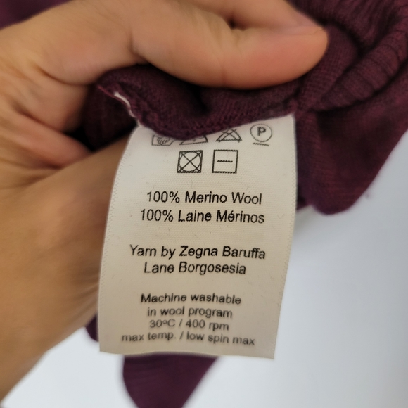 Stenströms men's merino wool quarter zip sweater - Picture 10 of 12